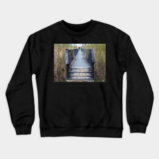 Wooden jetty Crewneck Sweatshirt